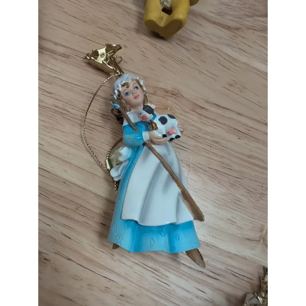 Vintage Ashton Drake Wizard Of Oz‎ Heirloom Christmas Ornaments Set of 6 READ